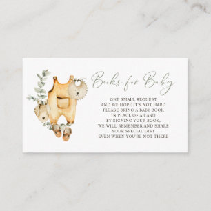 Carte D'accompagnement Boho Watercolor Baby Orange Overalls Demande de ré
