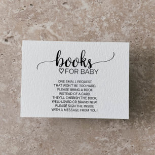 Carte D'accompagnement Boîtier simple de demande de carnet de calligraphi