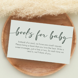 Carte D'accompagnement Bonjour Bébé Livres de bébé minimalistes pour la f