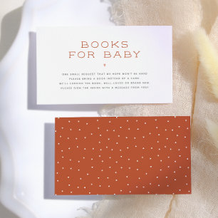 Carte D'accompagnement Bonjour Bébé Livres Minimalistes Scandi Pour Béb