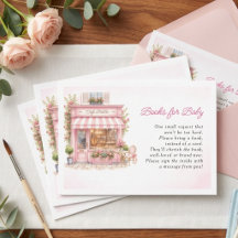 Bonjour Café Parisien Bébé Rose Baby Shower 