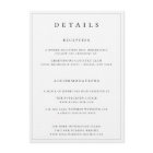 Botanique Crest Monogramme Détails du Mariage