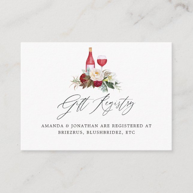 Carte D'accompagnement Bourgogne et marine Dégustation de vin Fête des ma (Devant)