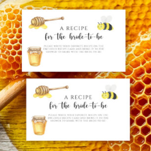 Carte D'accompagnement Bride to Bee - Recette pour la future mariée