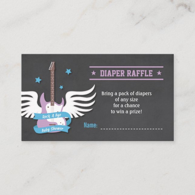 Carte D'accompagnement Broche à couches de guitare électrique (Devant)