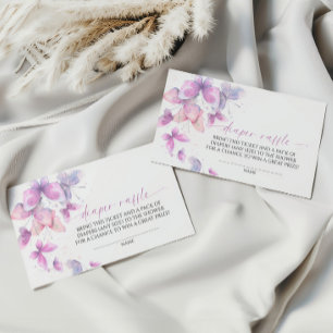 Carte D'accompagnement Brochure de papillons