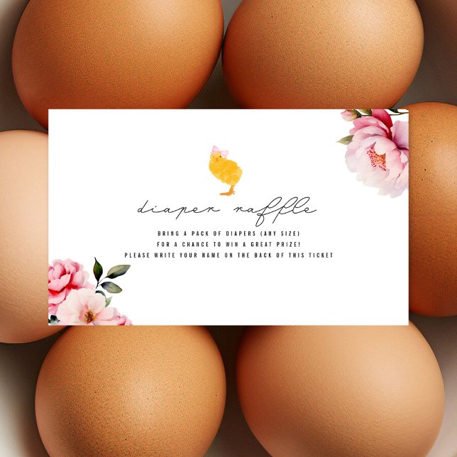 Carte D'accompagnement Brochure florale pour bébé fille au lait (Créateur téléchargé)