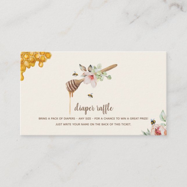 Carte D'accompagnement Brochure Raffle Sweet As Can Beey Wand Baby (Devant)