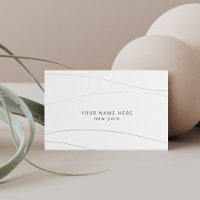 Budget personnalisé Vagues Abstraites modernes Car