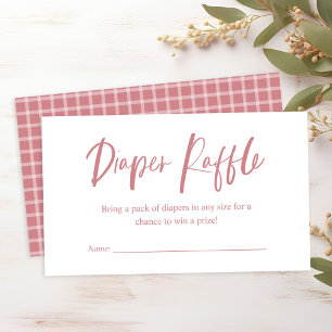 Carte D'accompagnement Calligraphie de calcaire Baby shower neutre