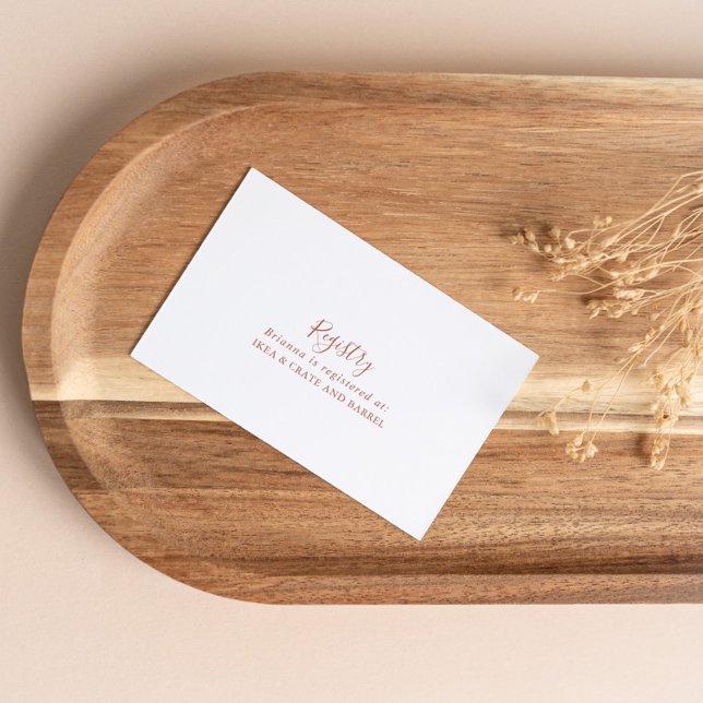 Carte D'accompagnement Calligraphie Graceful Mariage Cadeau Registre (Créateur téléchargé)