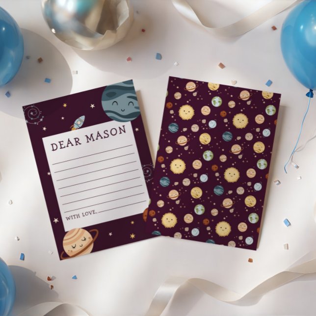 Carte D'accompagnement Capsule Temporelle de l'Aventure Spatiale pour l'a (Créateur téléchargé)