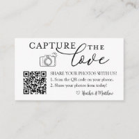 Capturer le code QR de l'album photo Amour
