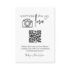 Capturez le code QR d'amour, Signes photo Mariages
