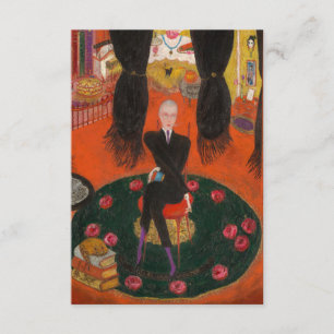 Carte D'accompagnement Carl Van Vechten par Florine Stettheimer