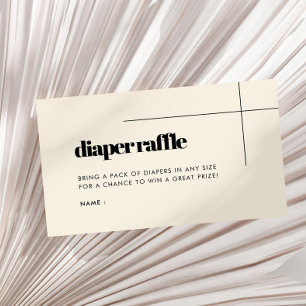 Carte D'accompagnement Carton d'insertion élégant et simple pour le tirag