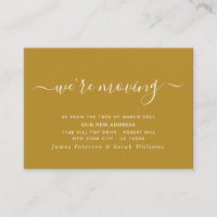 Changement d'adresse de script simple