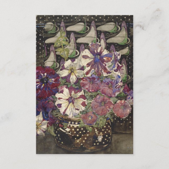 Carte D'accompagnement Charles Rennie Mackintosh (Devant)