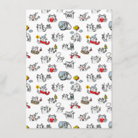 Chats drôles, lait et magie.