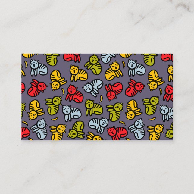 Carte D'accompagnement Chats plus bananes (Devant)