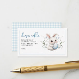 Carte D'accompagnement Chauffage de Baby shower de Pâques légèrement sucr