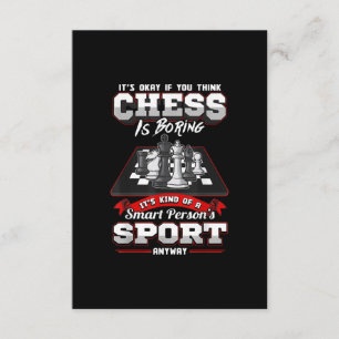 Carte D'accompagnement Chess Funny