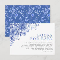 Chic Blue White Chinoiserie Garden Livres pour béb