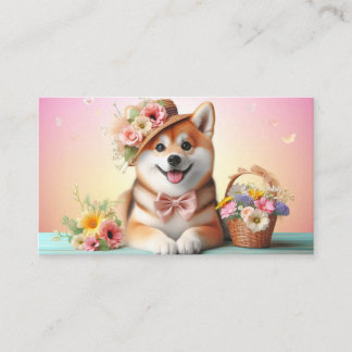 Carte D'accompagnement Chien bouffé aux grands yeux | Image Joyeuse de an