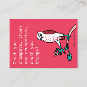 Carte D'accompagnement Chouette avec fronton - AI Valentine