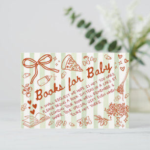 Carte D'accompagnement Ciao Bambino Olive Green - Livres pour bébé 