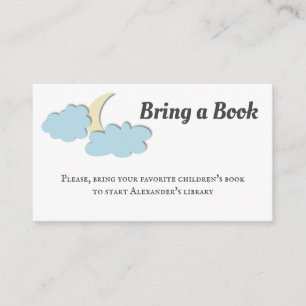 Carte D'accompagnement Ciel moderne avec chaudière blanche neutre Lune