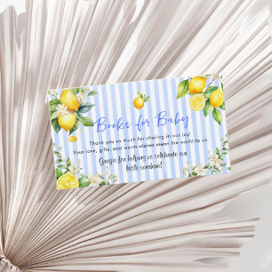 Carte D'accompagnement Citrons Citrus Bleus Ciao Baby Livres pour Bébé