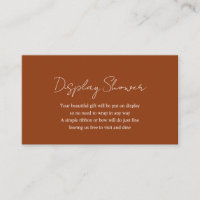 Citrouille moderne simple Orange Baby Display Douc