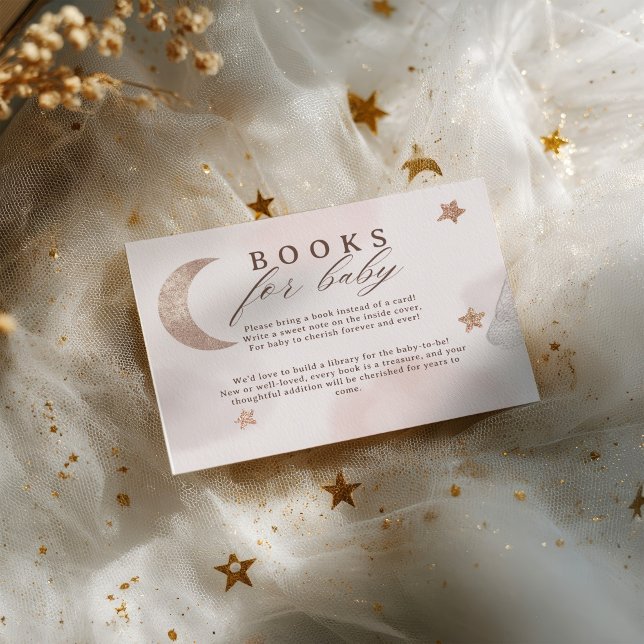 Carte D'accompagnement Cloud Little Piece of Heaven Livres pour le Baby s (Cloud Little Piece of Heaven Books for Baby Shower Enclosure Card)