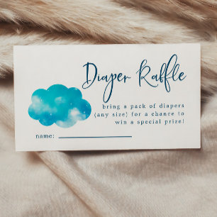Carte D'accompagnement Cloud Neuf Papier à rabat pour bébé