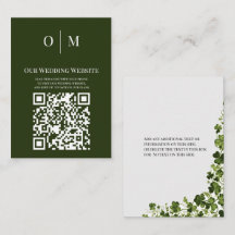 Code QR feuille de trèfle stylisée Irlandaise