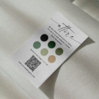 Code vestimentaire Mariage en bois + QR | Terme fo