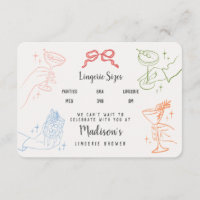 Coloré Retro Cocktail Party Taille de lingerie Ins