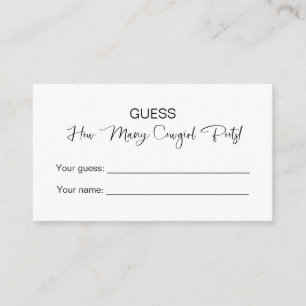 Carte D'accompagnement Combien de bottes de cowgirl ! Shower de mariage