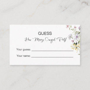 Carte D'accompagnement Combien De Bottes De Femme ! Fête des mariées fleu