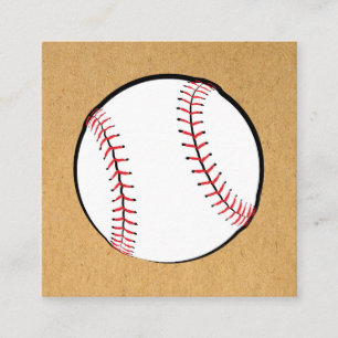 Carte D'accompagnement Conception d'art sportif de baseball Illustration