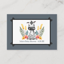 Conseil Baby shower sauvage Jungle Safari