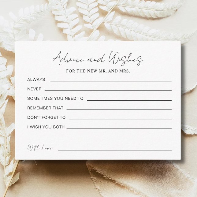 Carte D'accompagnement Conseil Pour La Chambre De Mariée Nouveau M. Mme L (Créateur téléchargé)
