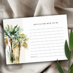 Carte D'accompagnement Conseils Pour Les Baby showers De Mère