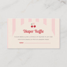 Coquette cerise sur le Baby shower supérieur Déche