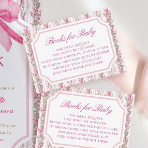 Carte D'accompagnement Coquette Love Shack Baby showers Livres Pour Bébé