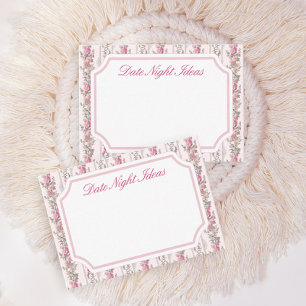 Carte D'accompagnement Coquette Pink Love Shack Date Nuit Idées