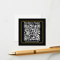 Créer un code QR d'entreprise instantanément scann