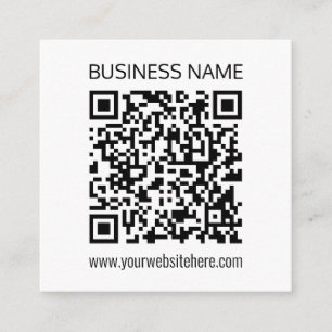 Carte D'accompagnement Créez un code QR professionnel instantanément avec