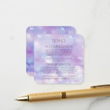 Créez vos propres détails bokeh violet éthéré